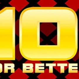 10s or Better game by 1x2gaming – logo hosted on Casombie Casino