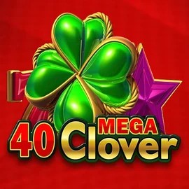 Logo of 40 Mega Clover from Amusnet Interactive at Casombie Casino