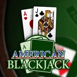 Logo of American Blackjack from Habanero at Casombie Casino