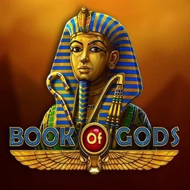 Book of Gods logo by BF Games at Casombie CasinoBook of Gods