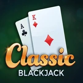 Classic Blackjack slot visual from Red Tiger Gaming available on casombie.eu.com