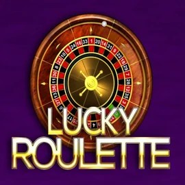 Lucky Roulette slot logo by Belatra Games at Casombie CasinoLucky Roulette