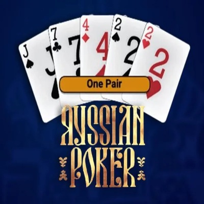 Russian Poker logo by OneTouch Games at Casombie CasinoRussian Poker
