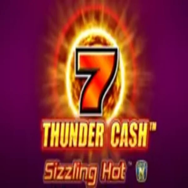 Thunder Cash Sizzling Hot by Novomatic, showcased at casombie.eu.com – game logo