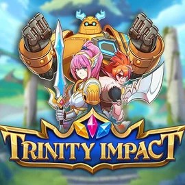 Slots logo of Trinity Impact from Play'n GO at Casombie Casino