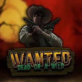 Wanted Dead or a Wild logo by Hacksaw Gaming Casombie Casino
